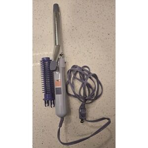Vidal Sassoon 3/4" Curling Iron w/ Brush Sleeve – Works, Vintage Purple
